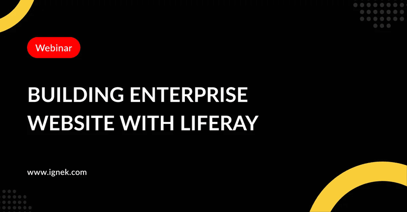 BUILDING ENTERPRISE WEBSITE WITH LIFERAY
