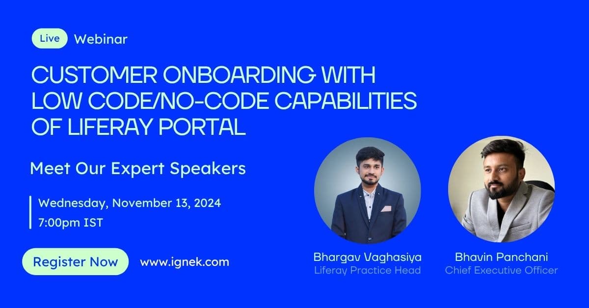 Customer Onboarding with Low Code