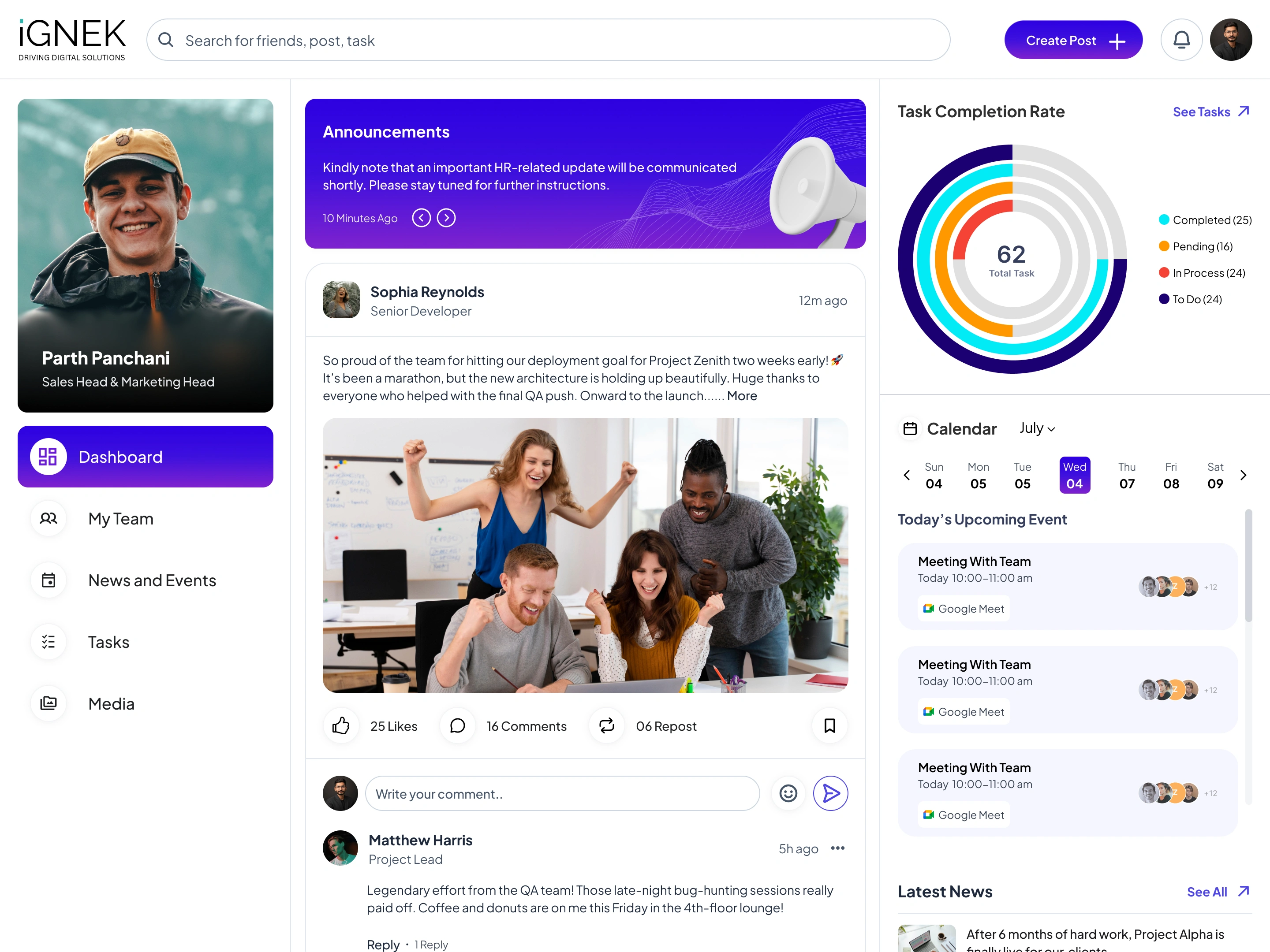 Unified Workspace