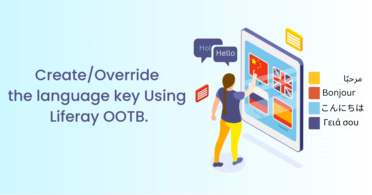 Create Override the language key using Liferay OOTB Cover Image