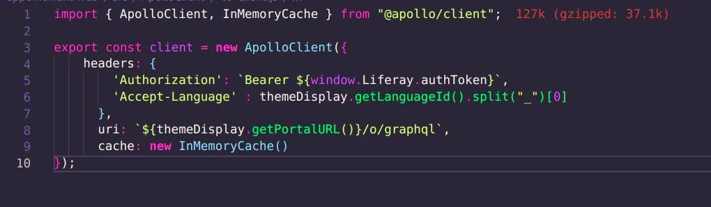 Setting Up Apollo Client for Liferay GraphQL