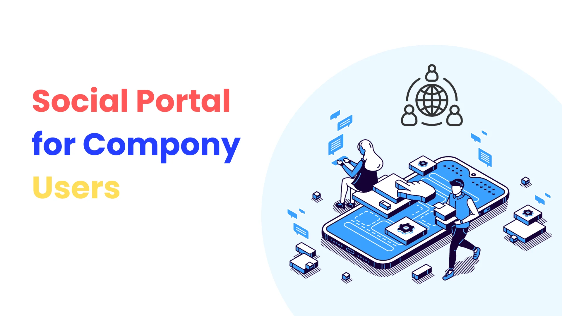 Social Portal for Compony users | Portfolios