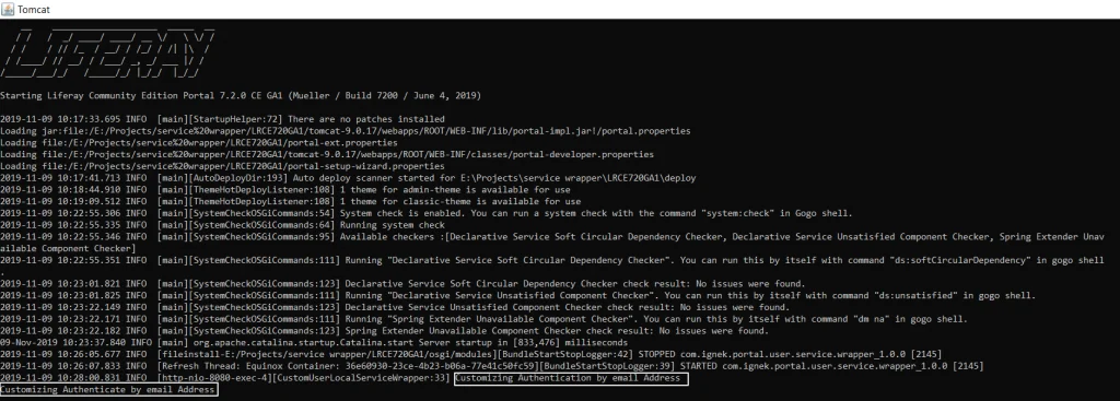 Deploy fragment for Liferay server login | Service wrapper in Liferay 7 Deploy fragment for Liferay server login