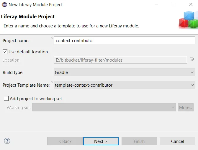 Generate Liferay module with Context Contributor | Context Contributor in Liferay 7.2 Generate Liferay module with Context Contributor