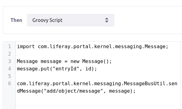 Include sender class groovy script