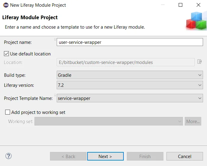 Liferay service wrapper module setup in Eclipse IDE | Service wrapper in Liferay 7 Liferay service wrapper module setup in Eclipse IDE