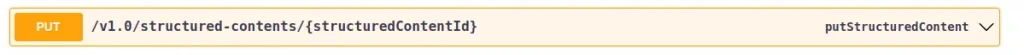 PUT Structured Content API accordion in Liferay Portal