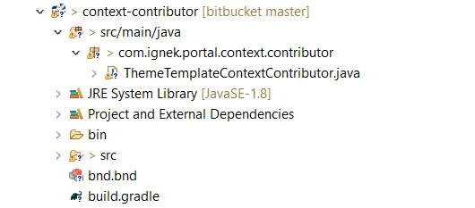Structure created for Context Contributor module | Context Contributor in Liferay 7.2 Structure created for Context Contributor module
