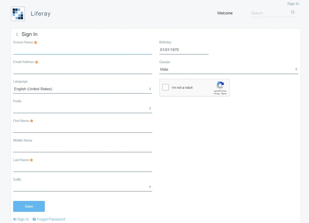 Verify Google reCAPTCHA on Liferay