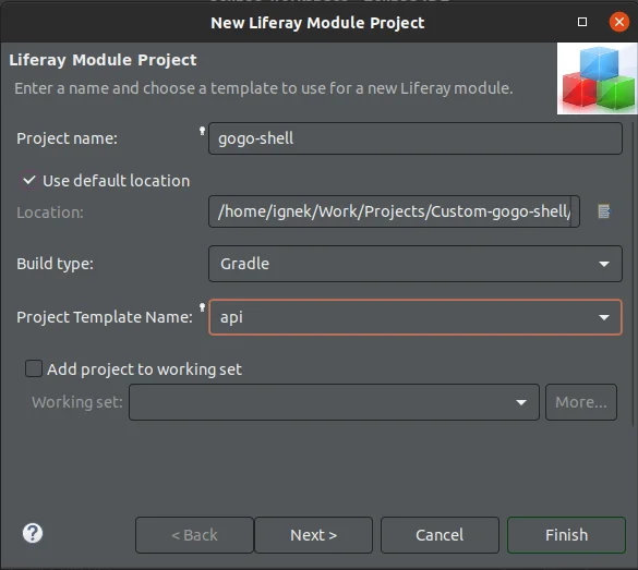 Liferay module project of type API | Create a Custom gogo shell command in Liferay Liferay module project of type API