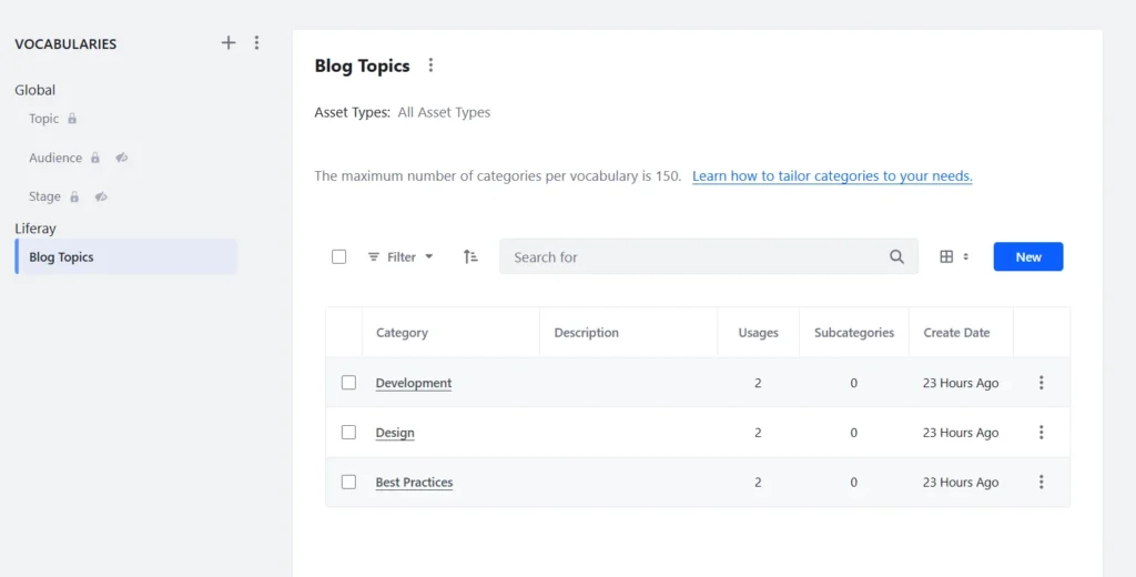Category in Liferay | Organizing content in Liferay : Categories vs Tags Category in Liferay | Organizing content in Liferay : Categories vs Tags