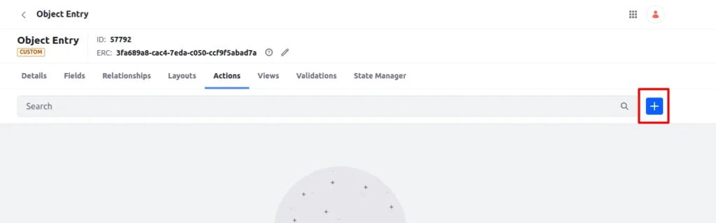 create action | Trigger External Microservices from Object Actions with Client Extensions create-action