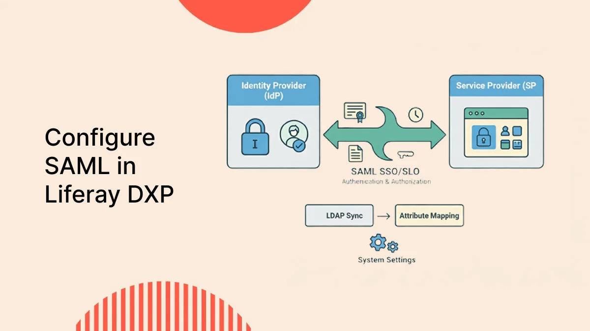 Configure SAML in Liferay DXP
