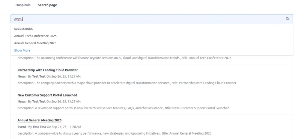 Default Search Suggestions | Using Blueprints to Configure Search Suggestions in Liferay Default-Search-Suggestions
