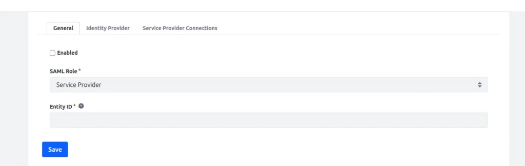 SAML Tabs | Configure SAML in Liferay DXP SAML-Tabs