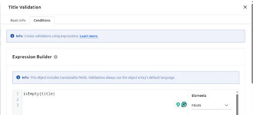 Title-Validation