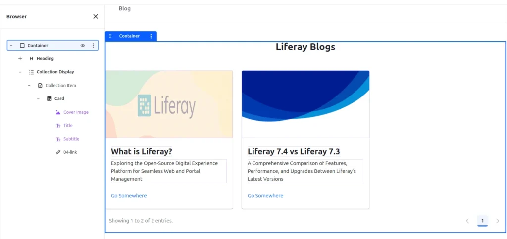 configure page 1 | Creating and Using Information Templates for Liferay Blogs configure-page